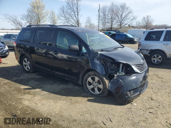 2011 Toyota Sienna LE AAS with VIN 5TDKK3DC5BS103911, listed as a Copart auction lot 51258425 with 202,099 mi miles and Salvage Title. Bid and sale history available at carsss.com. Image 4.