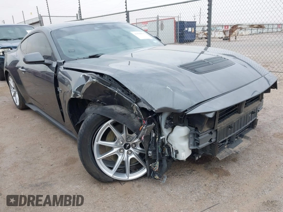2024 Ford Mustang GT with VIN 1FA6P8CF4R5420368, listed as a IAAI auction lot 41698836 with 12,708 mi miles and . Bid and sale history available at DreamBid. Image 6.