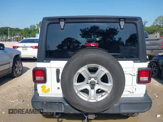 2020 Jeep Wrangler Unlimited Sport S with VIN 1C4HJXDG9LW237507, listed as a IAAI auction lot 42377928 with 48,217 mi miles and . Bid and sale history available at DreamBid. Image 16.
