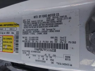 2015 Ford Fusion S with VIN 1FA6P0G79F5116338, listed as a IAAI auction lot 41755743 with 290,698 mi miles. Bid and sale history available at carsss.com. Image 9.