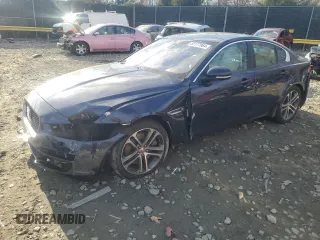 2017 Jaguar XE 35t Premium with VIN SAJAD4BV7HA970153, listed as a Copart auction lot 82177964 with 86,148 mi miles and Salvage Title. Bid and sale history available at DreamBid. Image 1.