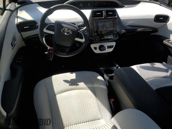 2016 Toyota Prius Four with VIN JTDKARFU8G3028030, listed as a Copart auction lot 53384575 with 112,238 mi miles and Salvage Title. Bid and sale history available at carsss.com. Image 8.