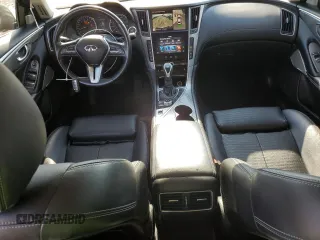 2020 Infiniti Q50 3.0t SPORT with VIN JN1EV7AP9LM203609, listed as a Copart auction lot 75878434 with 22,095 mi miles and Salvage Title. Bid and sale history available at carsss.com. Image 8.