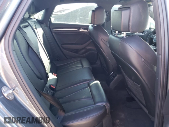 2018 Audi A3 Sedan Premium with VIN WAUB8GFF2J1032608, listed as a Copart auction lot 43560064 with 75,080 mi miles. Bid and sale history available at carsss.com. Image 10.