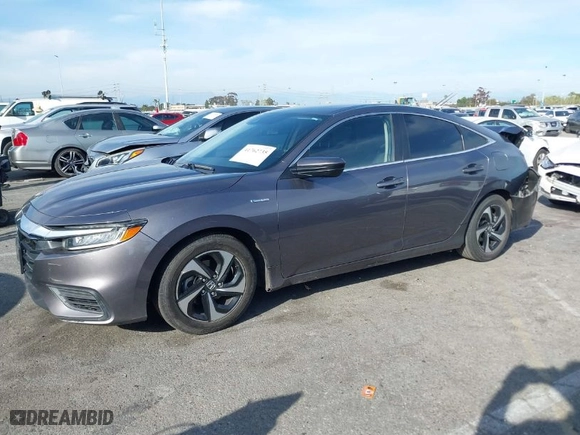 2021 Honda Insight EX with VIN 19XZE4F5XME003486, listed as a IAAI auction lot 41762735 with 51,806 mi miles. Bid and sale history available at carsss.com. Image 14.