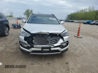2017 Hyundai Santa Fe Ultimate with VIN 5XYZW4LA0HG415441, listed as a Copart auction lot 54498545 with 126,582 mi miles and Salvage title. Bid and sale history available at DreamBid. Image 5.