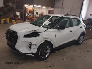 2022 Nissan Kicks S with VIN 3N1CP5BV8NL505330, listed as a IAAI auction lot 41907514 with 30,604 mi miles. Bid and sale history available at carsss.com. Image 17.