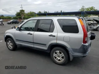 2002 Honda CR-V EX with VIN JHLRD78822C055049, listed as a Copart auction lot 54575515 with 123,664 mi miles and Salvage Title. Bid and sale history available at carsss.com. Image 2.