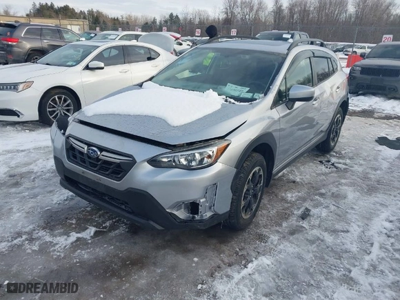 2021 Subaru Crosstrek Premium with VIN JF2GTAEC6M8394613, listed as a IAAI auction lot 41690540 with 55,989 mi miles. Bid and sale history available at carsss.com. Image 2.