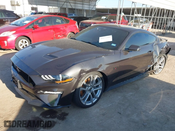 2023 Ford Mustang GT with VIN 1FA6P8CF4P5306108, listed as a IAAI auction lot 41172443 with 14,926 mi miles and . Bid and sale history available at carsss.com. Image 17.