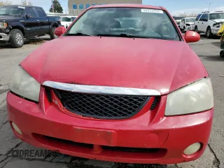 2005 Kia Spectra with VIN KNAFE161455072263, listed as a Copart auction lot 50353204 with 179,957 mi miles and Salvage Title. Bid and sale history available at DreamBid. Image 5.