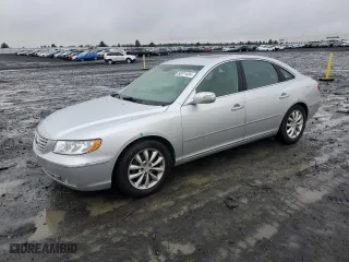 2007 Hyundai Azera SE with VIN KMHFC46F47A202070, listed as a Copart auction lot 80811434 with 98,692 mi miles and Salvage Title. Bid and sale history available at carsss.com. Image 1.