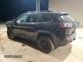 2022 Jeep Cherokee Trailhawk with VIN 1C4PJMBX5ND526816, listed as a Copart auction lot 87394464 with 25,070 mi miles and Salvage Title. Bid and sale history available at carsss.com. Image 2.