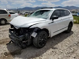 2022 Volkswagen Tiguan SE R-Line Black with VIN 3VV8B7AX4NM155786, listed as a Copart auction lot 62219145 with Not provided miles and Salvage title. Bid and sale history available at DreamBid. Image 1.