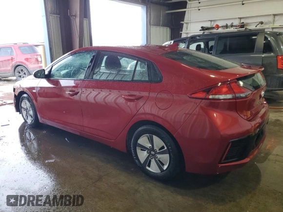 2019 Hyundai Ioniq Blue with VIN KMHC65LC9KU112768, listed as a Copart auction lot 45790465 with 132,404 mi miles and Salvage Title. Bid and sale history available at DreamBid. Image 2.