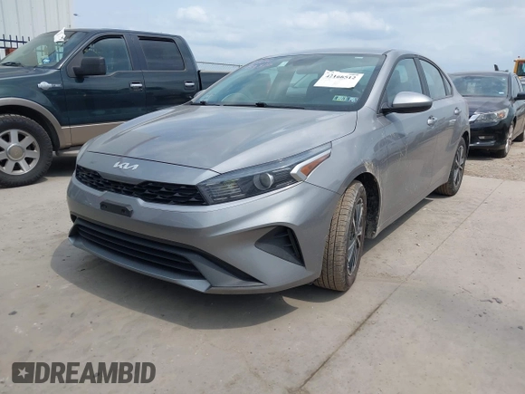 2023 Kia Forte LXS with VIN 3KPF24AD8PE558631, listed as a IAAI auction lot 42166512 with 41,572 mi miles. Bid and sale history available at carsss.com. Image 18.