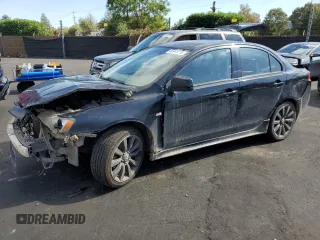 2008 Mitsubishi Lancer GTS z VIN JA3AU86U08U040647, wystawiony jako Copart lot #56945715 z przebiegiem Nie podano mil oraz Szkoda całkowita • Salvage title. Historia ofert i sprzedaży dostępna na DreamBid. Obrazek 1.