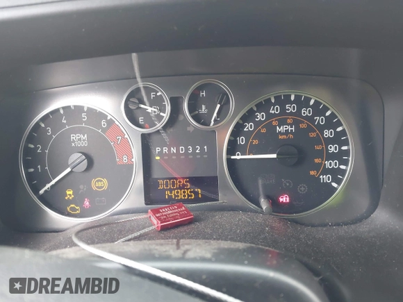 2007 Hummer H3 SUV with VIN 5GTDN13E978173651, listed as a IAAI auction lot 41865862 with 149,857 mi miles. Bid and sale history available at carsss.com. Image 7.