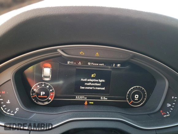 2019 Audi SQ5 Premium Plus with VIN WA1B4AFY4K2065113, listed as a Copart auction lot 54345894 with 32,201 mi miles and Salvage Title. Bid and sale history available at DreamBid. Image 9.