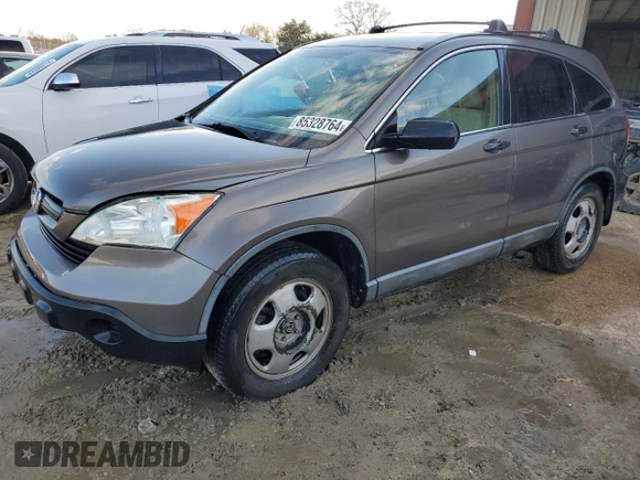 2009 Honda CR-V LX with VIN 5J6RE48399L015990, listed as a Copart auction lot 85328764 with 175,440 mi miles and Salvage Title. Bid and sale history available at carsss.com. Image 1.