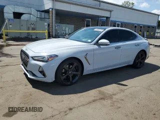 2019 Genesis G70 Advanced z VIN KMTG44LA9KU019674, wystawiony jako Copart lot #63004515 z przebiegiem 60 493 mil mil oraz Szkoda całkowita • Salvage title. Historia ofert i sprzedaży dostępna na DreamBid. Obrazek 1.