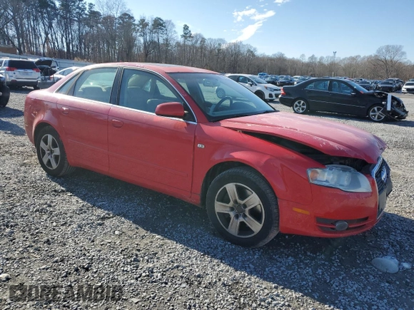2005 Audi A4 2.0T with VIN WAUAF68E65A520157, listed as a Copart auction lot 88092125 with 150,780 mi miles and Salvage Title. Bid and sale history available at carsss.com. Image 4.