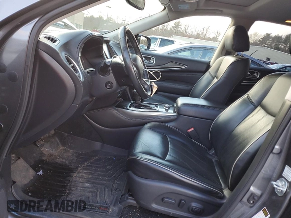 2017 Infiniti QX60 with VIN 5N1DL0MMXHC526941, listed as a Copart auction lot 49434135 with 101,811 mi miles and Salvage Title. Bid and sale history available at DreamBid. Image 7.