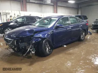 2020 Kia Optima SE with VIN 5XXGT4L39LG403206, listed as a Copart auction lot 48461485 with 91,326 mi miles and Salvage Title. Bid and sale history available at carsss.com. Image 1.