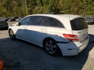 2011 Mercedes-Benz R-Class R 350 with VIN 4JGCB6FE1BA127233, listed as a Copart auction lot 73238394 with 0 mi miles and Salvage Title. Bid and sale history available at carsss.com. Image 2.