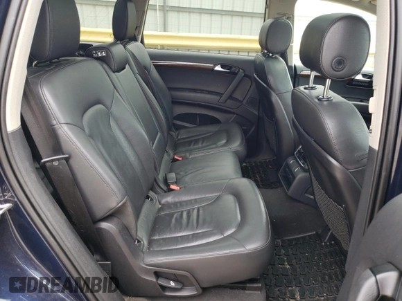 2013 Audi Q7 Premium Plus with VIN WA1LGAFE6DD012048, listed as a Copart auction lot 51781455 with 158,040 mi miles and Salvage title. Bid and sale history available at DreamBid. Image 11.