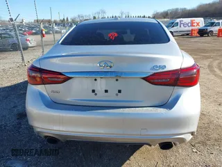 2018 Infiniti Q50 Luxe with VIN JN1EV7AR0JM433294, listed as a IAAI auction lot 41742303 with 62,217 mi miles and . Bid and sale history available at DreamBid. Image 15.