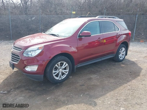 2016 Chevrolet Equinox LT with VIN 2GNFLFEKXG6226182, listed as a IAAI auction lot 41747404 with 119,026 mi miles. Bid and sale history available at carsss.com. Image 2.