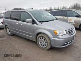 2015 Chrysler Town & Country Touring with VIN 2C4RC1BG4FR602557, listed as a IAAI auction lot 41715004 with 164,030 mi miles. Bid and sale history available at carsss.com. Image 1.