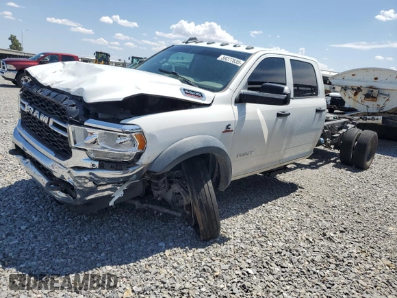2020 Ram 5500 Tradesman with VIN 3C7WRNFL7LG105233, listed as a Copart auction lot 59277835 with 64,119 mi miles and Salvage title. Bid and sale history available at DreamBid. Image 1.