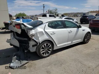 2015 Kia Optima SX Turbo with VIN 5XXGR4A6XFG508174, listed as a Copart auction lot 55863945 with 38,794 mi miles and Salvage title. Bid and sale history available at DreamBid. Image 3.
