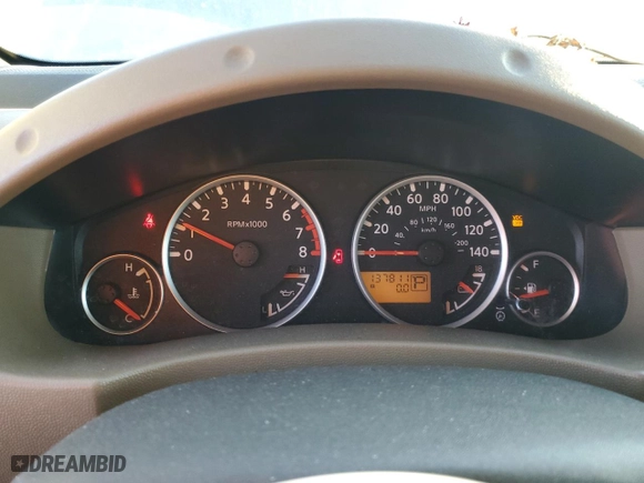2005 Nissan Xterra S with VIN 5N1AN08U85C652623, listed as a Copart auction lot 46187285 with 137,811 mi miles and Clean Title. Bid and sale history available at carsss.com. Image 9.