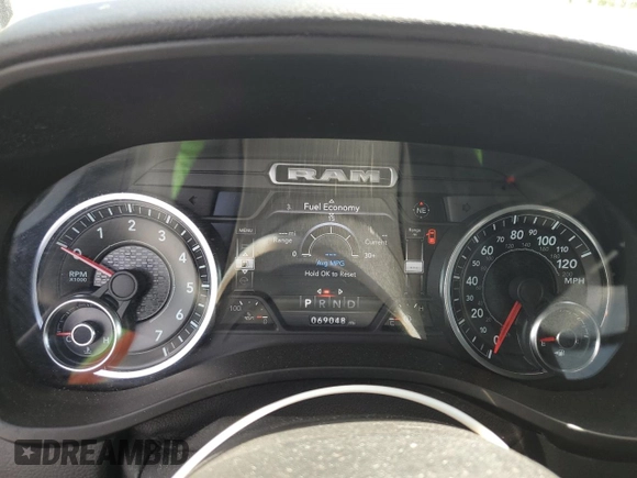 2019 Ram 1500 Big Horn/Lone Star with VIN 1C6RRFFG2KN753255, listed as a Copart auction lot 52512365 with 69,048 mi miles and Salvage Title. Bid and sale history available at carsss.com. Image 9.