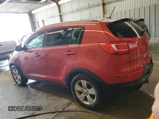 2012 Kia Sportage LX with VIN KNDPBCA2XC7221238, listed as a Copart auction lot 53683495 with 217,313 mi miles and Salvage Title. Bid and sale history available at DreamBid. Image 2.