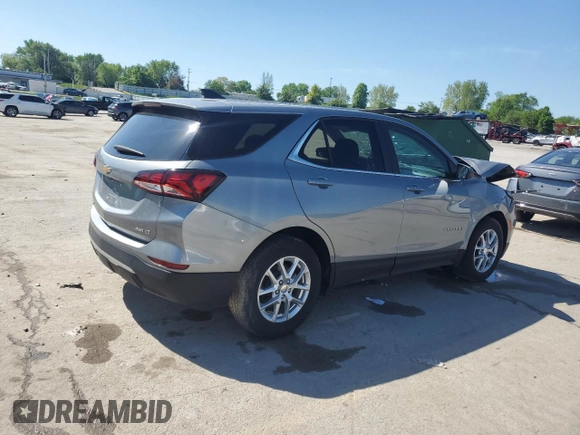 2024 Chevrolet Equinox LT with VIN 3GNAXUEG9RL263348, listed as a Copart auction lot 55855405 with Not Provided miles and Non Repairable. Bid and sale history available at DreamBid. Image 3.