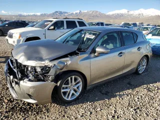 2017 Lexus CT with VIN JTHKD5BH2H2296117, listed as a Copart auction lot 50021685 with 46,655 mi miles and Salvage Title. Bid and sale history available at carsss.com. Image 1.
