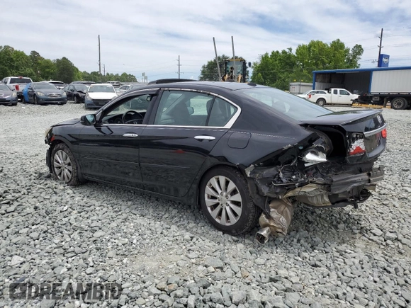 2014 Honda Accord Touring z VIN 1HGCR3F98EA012796, wystawiony jako Copart lot #57752695 z przebiegiem 96 285 mil mil oraz Szkoda całkowita • Salvage title. Historia ofert i sprzedaży dostępna na DreamBid. Obrazek 2.