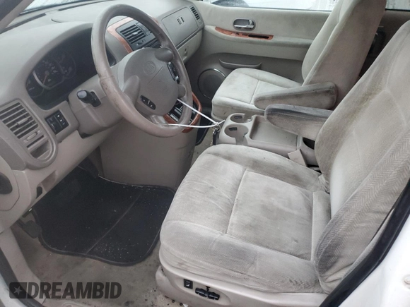 2005 Kia Sedona LX with VIN KNDUP132356753784, listed as a Copart auction lot 85112374 with 169,123 mi miles and Salvage Title. Bid and sale history available at carsss.com. Image 7.