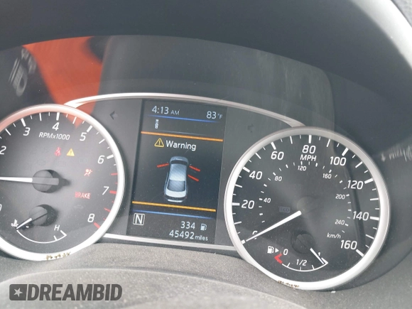 2019 Nissan Sentra SV with VIN 3N1AB7AP9KY269693, listed as a IAAI auction lot 42091283 with 45,492 mi miles and . Bid and sale history available at DreamBid. Image 7.