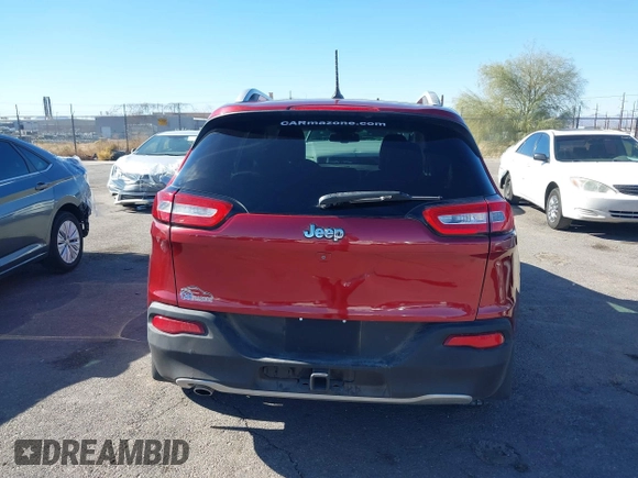 2014 Jeep Cherokee Limited with VIN 1C4PJMDB4EW266611, listed as a IAAI auction lot 41342580 with 78,729 mi miles and . Bid and sale history available at DreamBid. Image 16.