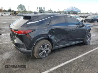 2023 Lexus RX with VIN 2T2BBMCA5PC002160, listed as a Copart auction lot 89217365 with 0 mi miles and Salvage Title. Bid and sale history available at carsss.com. Image 3.