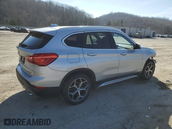 2019 BMW X1 xDrive28i with VIN WBXHT3C54K3H33971, listed as a Copart auction lot 44819833 with 55,877 mi miles. Bid and sale history available at carsss.com. Image 3.