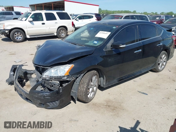 2015 Nissan Sentra SV with VIN 3N1AB7AP3FY216283, listed as a IAAI auction lot 41998107 with Not Provided miles and . Bid and sale history available at DreamBid. Image 17.