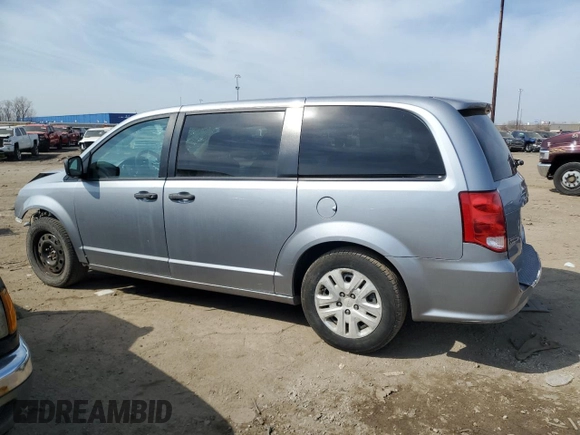 2020 Dodge Grand Caravan SE with VIN 2C4RDGBG5LR231498, listed as a Copart auction lot 49420885 with 14,750 mi miles and Salvage Title. Bid and sale history available at DreamBid. Image 2.