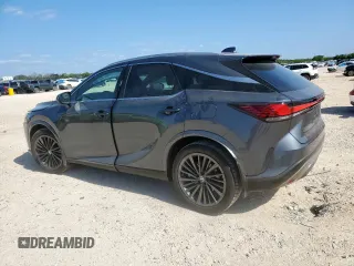 2024 Lexus RX 350 with VIN 2T2BAMBA9RC045973, listed as a Copart auction lot 59936185 with 9,352 mi miles and Salvage title. Bid and sale history available at DreamBid. Image 2.