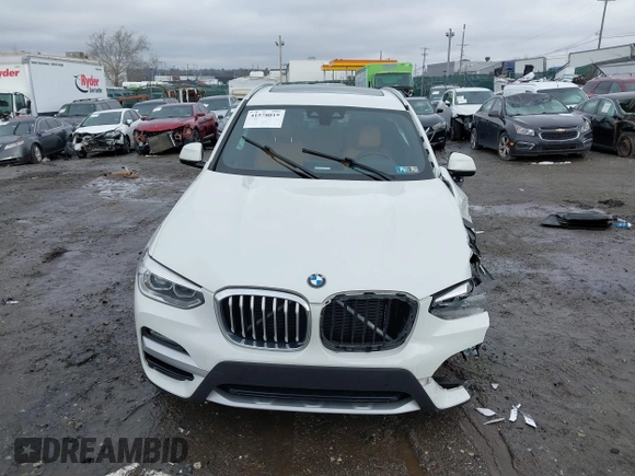 2020 BMW X3 xDrive30i with VIN 5UXTY5C0XL9D36965, listed as a IAAI auction lot 41578019 with Not Provided miles and . Bid and sale history available at DreamBid. Image 11.